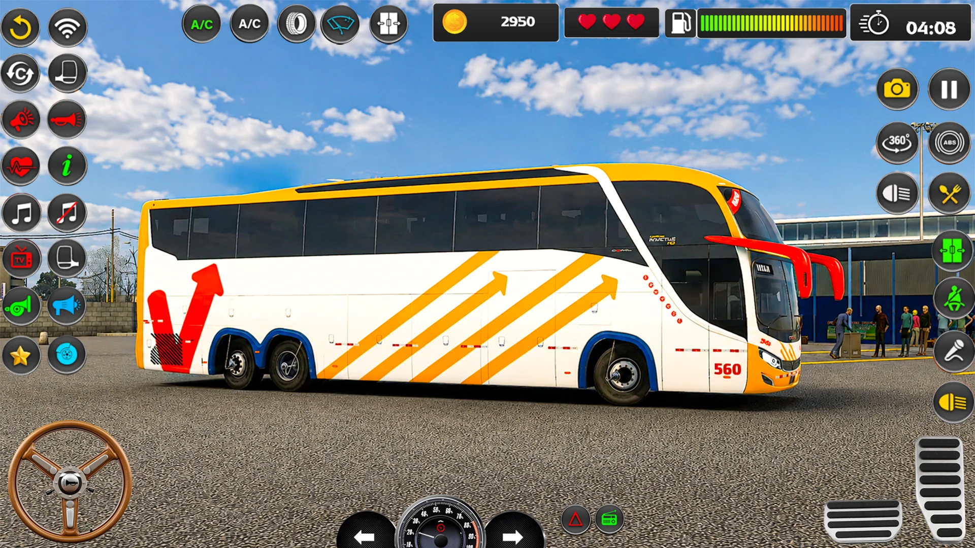 Real US Bus Driving_ Bus Game screenshot
