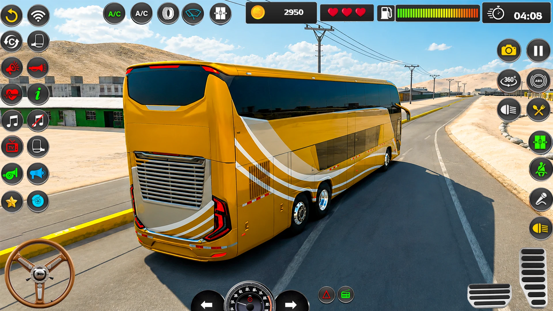 Real US Bus Driving_ Bus Game screenshot